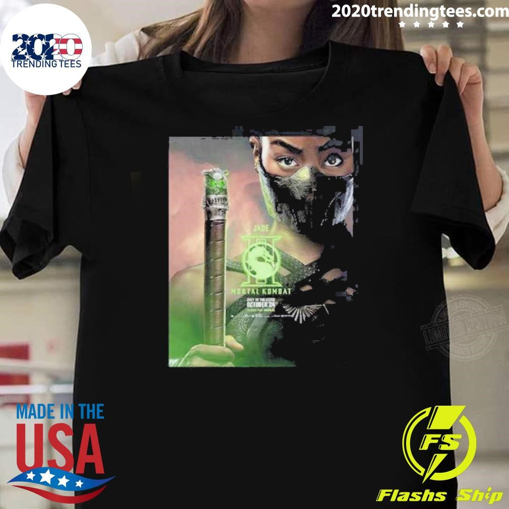 Mortal Kombat II Movie Exclusive Jade Character 2026 Shirt Unisex T-shirt, Sweatshirt, Hoodie, Long Sleeve Tee - T-Shirt, Sweatshirt, Hoodie