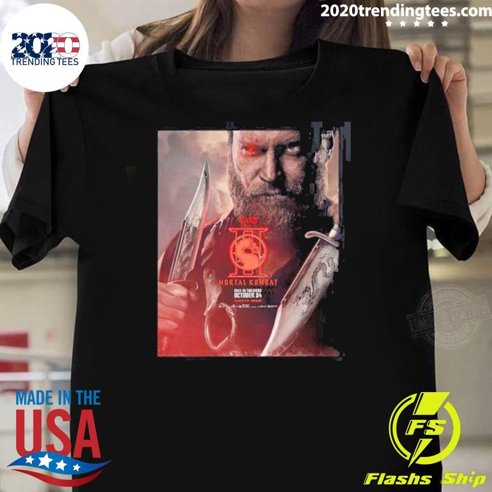 Mortal Kombat II Movie Exclusive Kano Character 2026 Shirt Unisex T-shirt, Sweatshirt, Hoodie, Long Sleeve Tee - T-Shirt, Sweatshirt, Hoodie