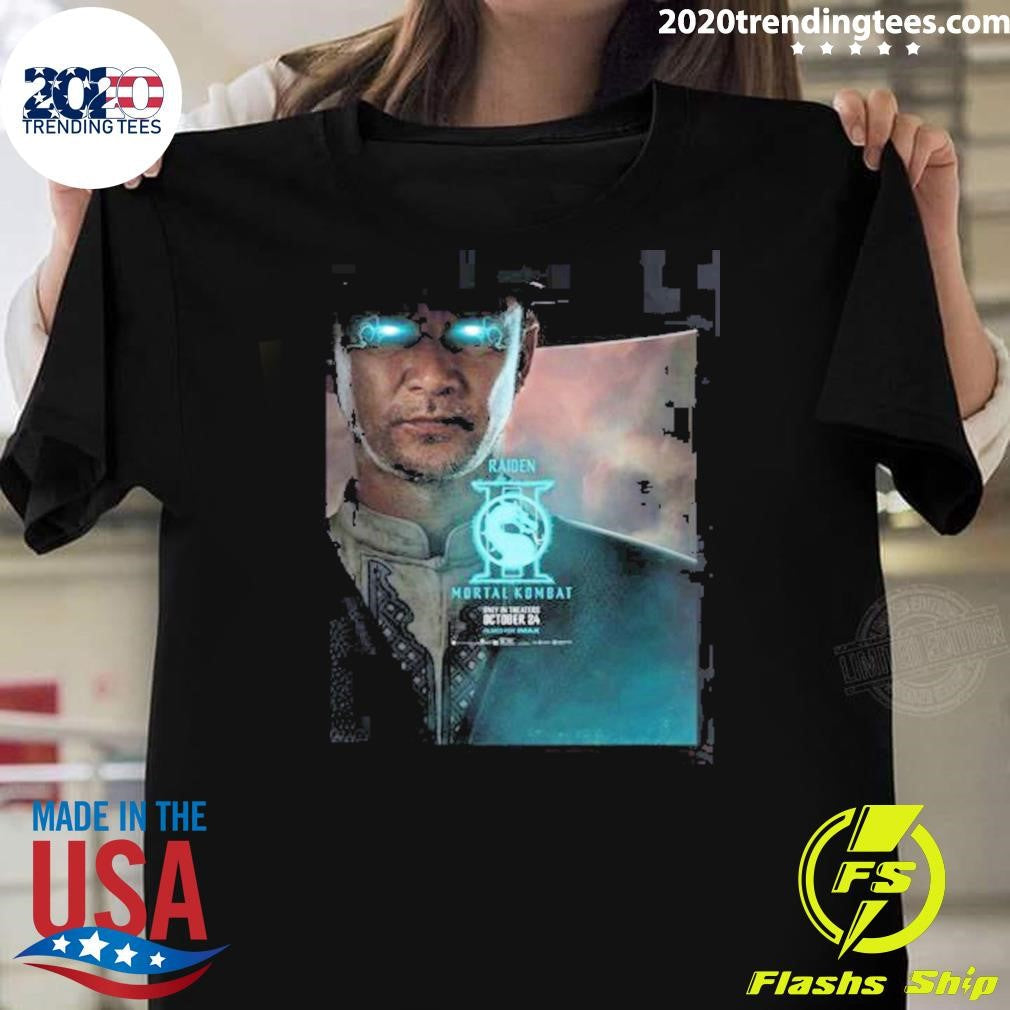 Mortal Kombat II Movie Exclusive Raiden Character 2026 Shirt Unisex T-shirt, Sweatshirt, Hoodie, Long Sleeve Tee - T-Shirt, Sweatshirt, Hoodie