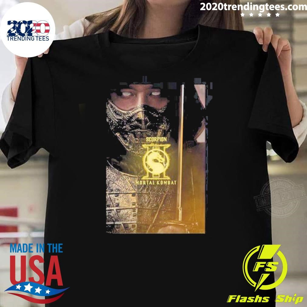 Mortal Kombat II Movie Exclusive Scorpion Character 2026 Shirt Unisex T-shirt, Sweatshirt, Hoodie, Long Sleeve Tee - T-Shirt, Sweatshirt, Hoodie