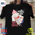 Mortal Sin 48th Anniversary Tour 2026 Australia Merch Voyage Of The Disturbed Shirt Unisex T-shirt, Sweatshirt, Hoodie, Long Sleeve Tee - T-Shirt, Sweatshirt, Hoodie