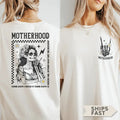 Motherhood Shirt Funny Mom Shirt Skeleton Mom Motherhood Skull Mom Mom Life Shirt Mom Dyedstyle{N002}2 T-Shirts, Hoodie, Sweatshirt - T-Shirt, Sweatshirt, Hoodie