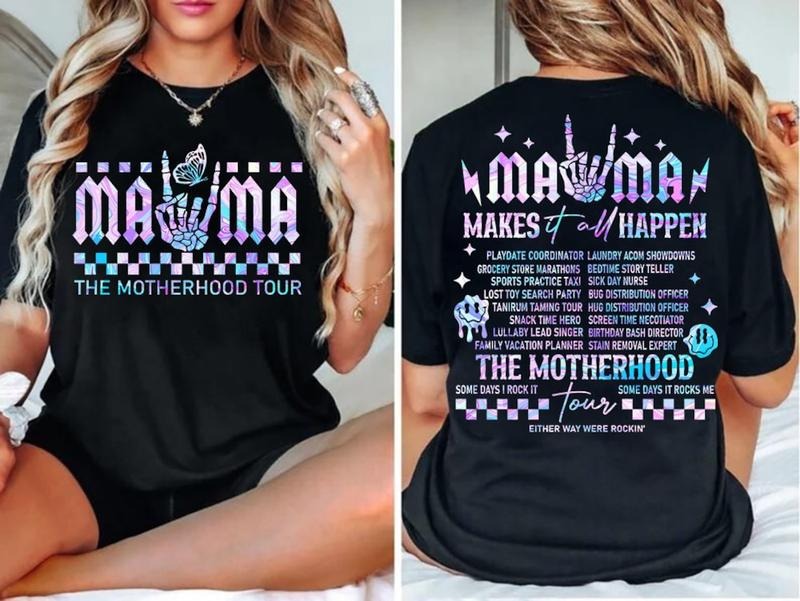 Motherhood Shirt Some Days I Rock Shirt Mama Lighting Bold Shirt Mama Funny Tour Shirt Funny Shirt T-Shirts, Hoodie, Sweatshirt - T-Shirt, Sweatshirt, Hoodie