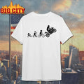 Motorcycle Bike Evolution Motorbike Rider Evolution shirt Unisex T-shirt, Sweatshirt, Hoodie, Long Sleeve Tee - T-Shirt, Sweatshirt, Hoodie