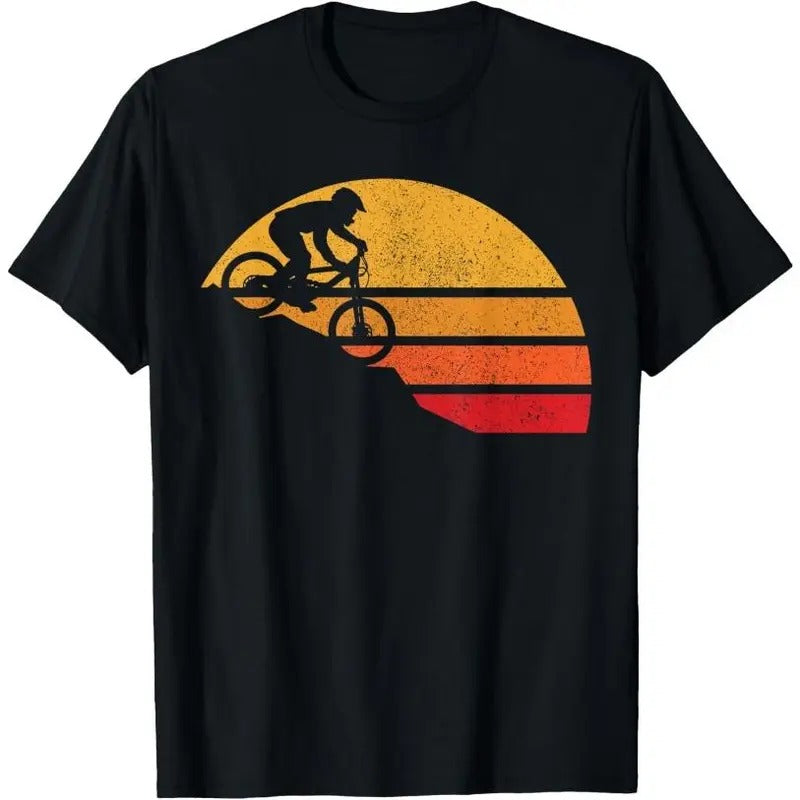 Mountain Bike Vintage MTB Downhill Biking Cycling Biker Made USA T-Shirts, Hoodie, Sweatshirt - T-Shirt, Sweatshirt, Hoodie