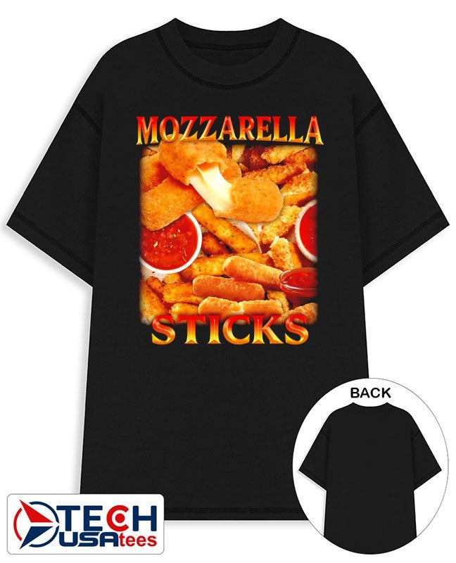 Mozzarella sticks shirt Unisex T-shirt, Sweatshirt, Hoodie, Long Sleeve Tee - T-Shirt, Sweatshirt, Hoodie