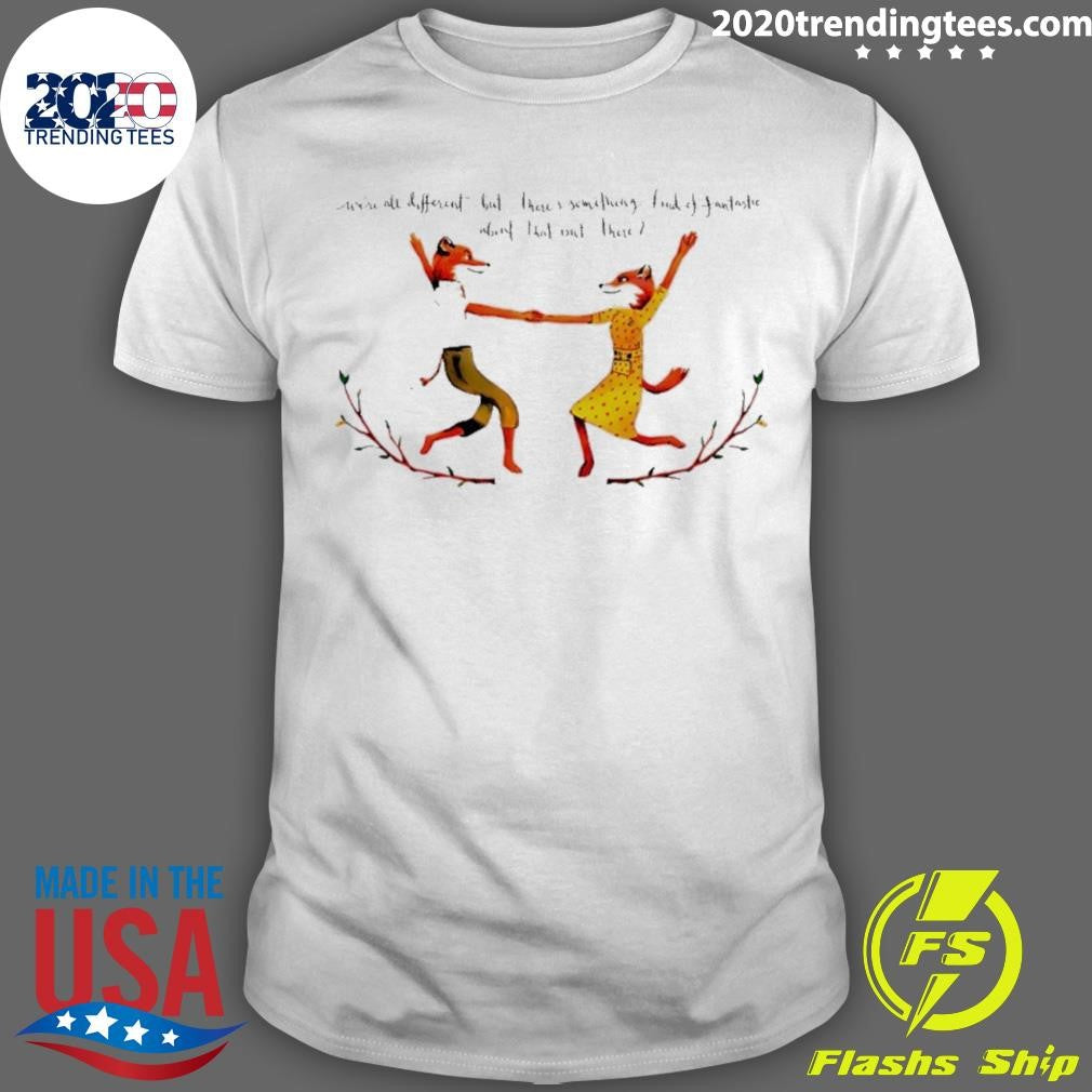 Mr. And Ms. Fox Wes Anderson Dancing Shirt Unisex T-shirt, Sweatshirt, Hoodie, Long Sleeve Tee - T-Shirt, Sweatshirt, Hoodie