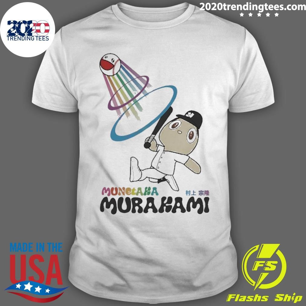 Munetaka Murakami Alternate Cartoon Shirt Unisex T-shirt, Sweatshirt, Hoodie, Long Sleeve Tee - T-Shirt, Sweatshirt, Hoodie
