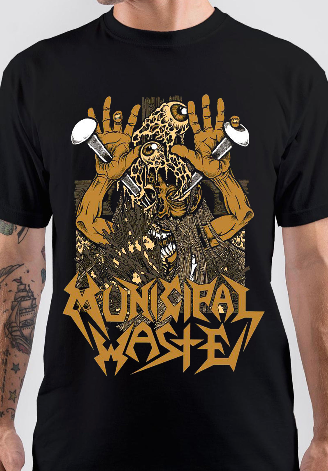 Municipal Waste Band Style001 T-Shirts, Hoodie, Sweatshirt - T-Shirt, Sweatshirt, Hoodie