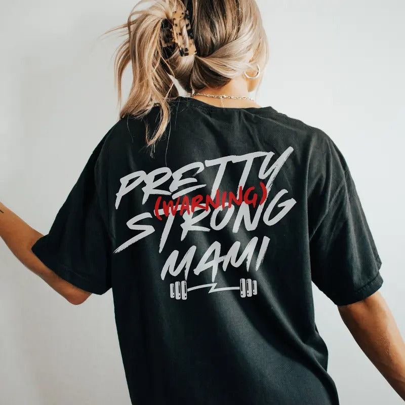 Muscle Mommy Best Gym Shirt Wife Girlfriend Gym Rat Weightlifting Shirt Her Strong Mami T-Shirts, Hoodie, Sweatshirt - T-Shirt, Sweatshirt, Hoodie