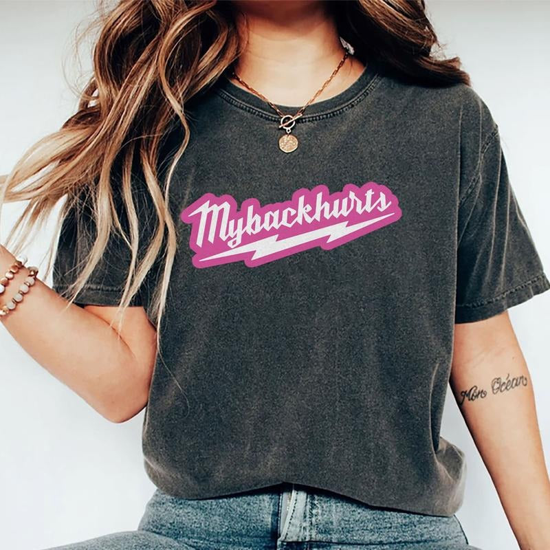 My Back Hurts Shirt Spinal Pain Back Pain Shirt Back Problems Shirt Comfy Shirt Tops Womenswear Cotton T-Shirts, Hoodie, Sweatshirt - T-Shirt, Sweatshirt, Hoodie