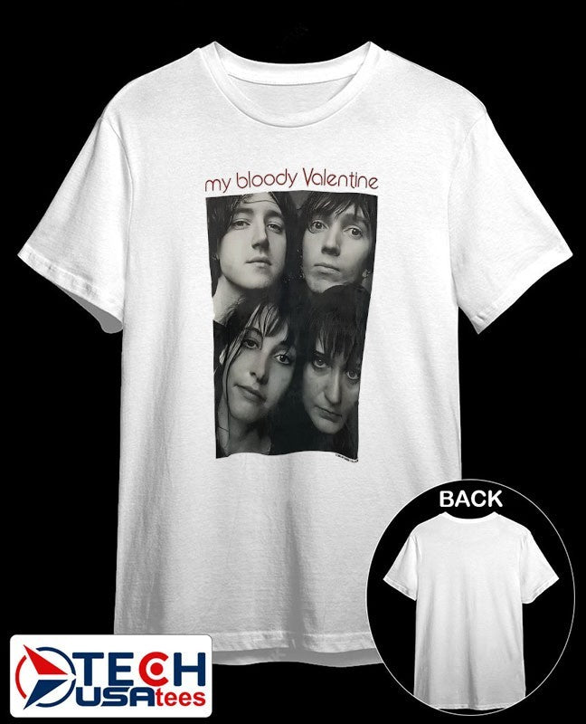 My Bloody Valentine photo shirt Unisex T-shirt, Sweatshirt, Hoodie, Long Sleeve Tee - T-Shirt, Sweatshirt, Hoodie