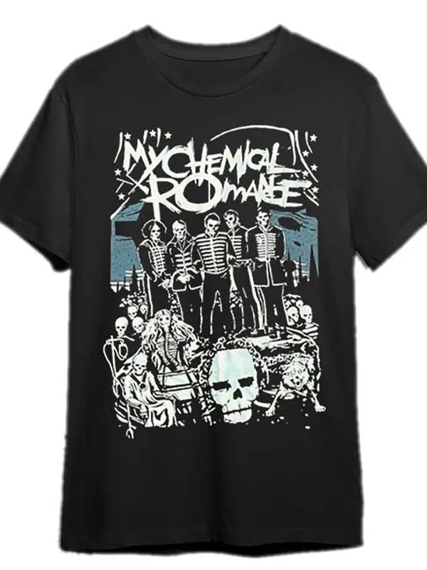 My Chemical Romantic Shirt Fun Short Sleeve Pattern Emo Scene Clothes Y2k 2000s Clothes T-Shirts, Hoodie, Sweatshirt - T-Shirt, Sweatshirt, Hoodie