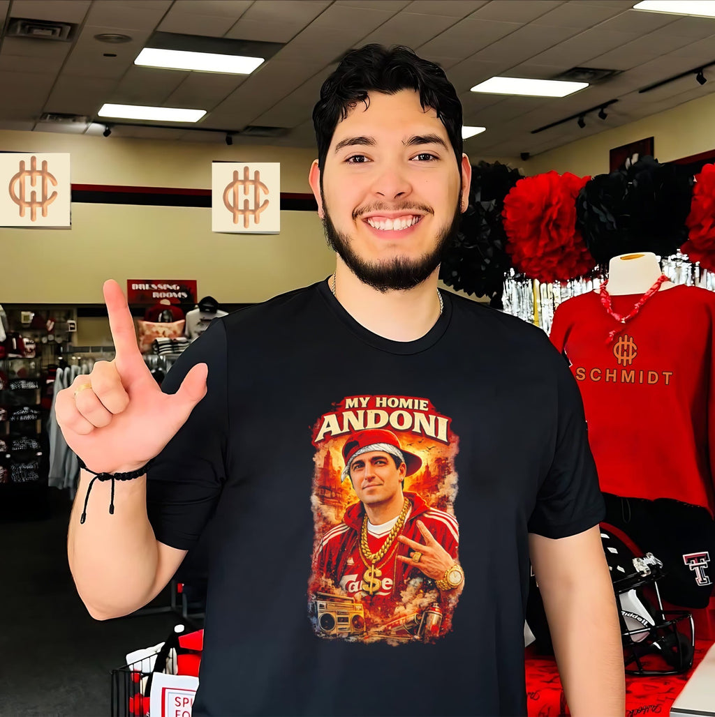 My Homie Andoni Iraola Liverpool Football shirt Unisex T-shirt, Sweatshirt, Hoodie, Long Sleeve Tee - T-Shirt, Sweatshirt, Hoodie