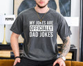 My Jokes Officially Dad Joke New Dad Shirt Wife Pregnancy Announcement Husband Baby Expecting Dad Shirt T-Shirts, Hoodie, Sweatshirt - T-Shirt, Sweatshirt, Hoodie