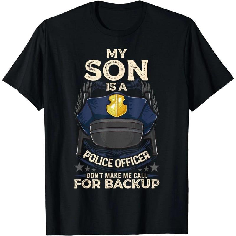 My Son Is Police Officer Proud Police Mom Dad Cop Family T-Shirts, Hoodie, Sweatshirt - T-Shirt, Sweatshirt, Hoodie