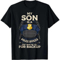 My Son Is Police Officer Proud Police Mom Dad Cop Family T-Shirts, Hoodie, Sweatshirt - T-Shirt, Sweatshirt, Hoodie