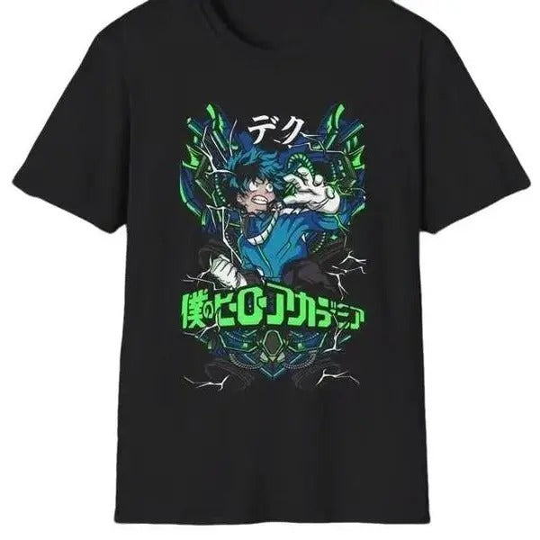 My Hero Academia Izuku Midoriya Shirt Webtoon Shirt T-Shirts, Hoodie, Sweatshirt - T-Shirt, Sweatshirt, Hoodie