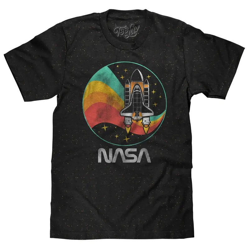 NASA Worm Shuttle Logo Black T-Shirts, Hoodie, Sweatshirt - T-Shirt, Sweatshirt, Hoodie