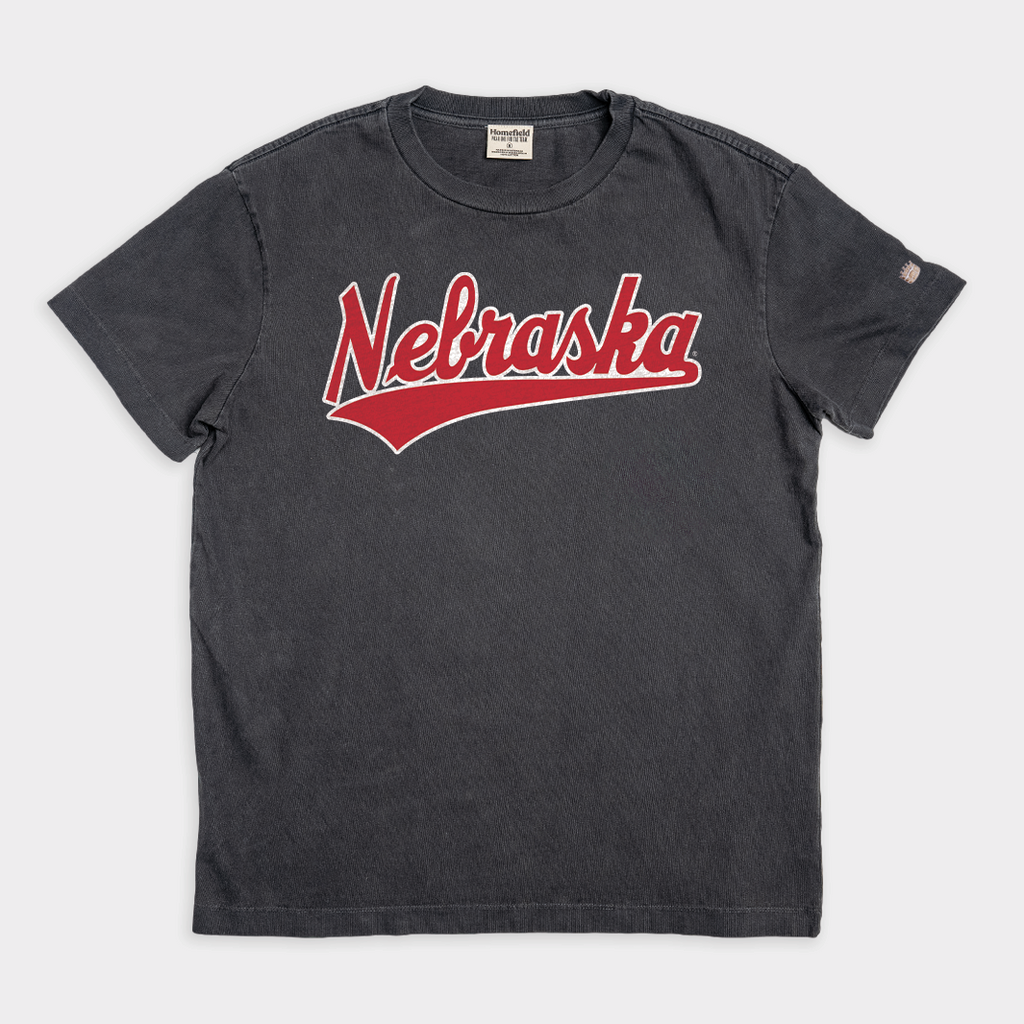 Nebraska Volleyball Script Vintage Heavyweight T-Shirts, Hoodie, Sweatshirt - T-Shirt, Sweatshirt, Hoodie