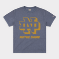 Notre Dame Retro Monogram Vintage Heavyweight Style001 T-Shirts, Hoodie, Sweatshirt - T-Shirt, Sweatshirt, Hoodie