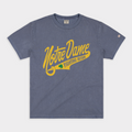 Notre Dame Throwback Script Vintage Heavyweight Style001 T-Shirts, Hoodie, Sweatshirt - T-Shirt, Sweatshirt, Hoodie