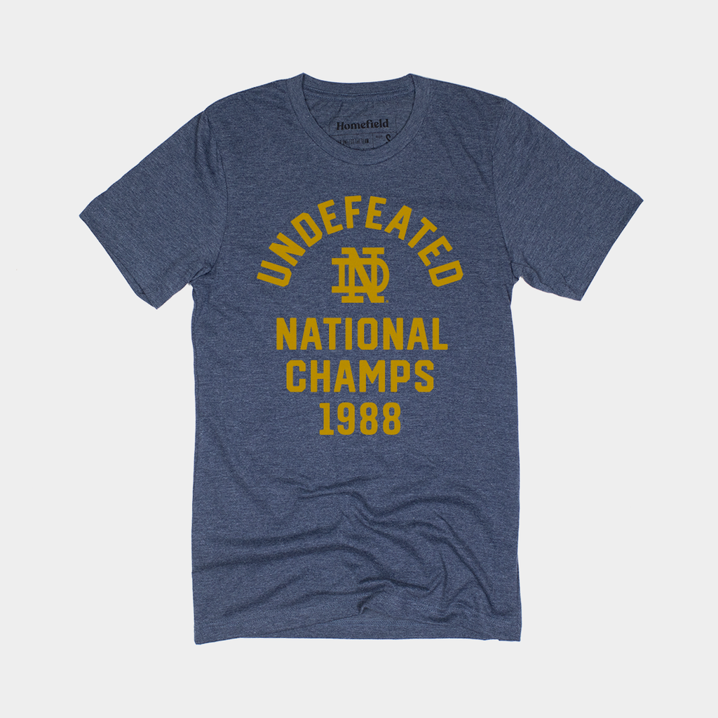 Vintage Notre Dame 1988 National Champs Style001 T-Shirts, Hoodie, Sweatshirt - T-Shirt, Sweatshirt, Hoodie