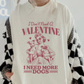 NEED MORE DOGS VALENTINES GILDAN Shirt~ Coffee Shirt Relaxed Fit Printed USA Womenswear Casual Comfort Cotton Top Athletic Boho Chic T-Shirts, Hoodie, Sweatshirt - T-Shirt, Sweatshirt, Hoodie