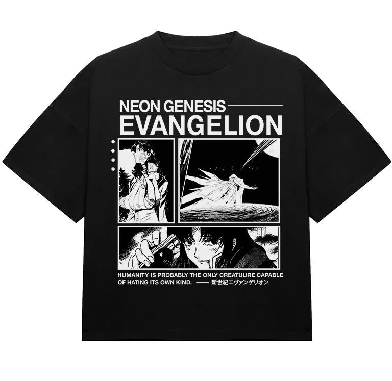 NGE End Evangelion Anime Neon Genesis End Evangelion Fan Streetwear T-Shirts, Hoodie, Sweatshirt - T-Shirt, Sweatshirt, Hoodie