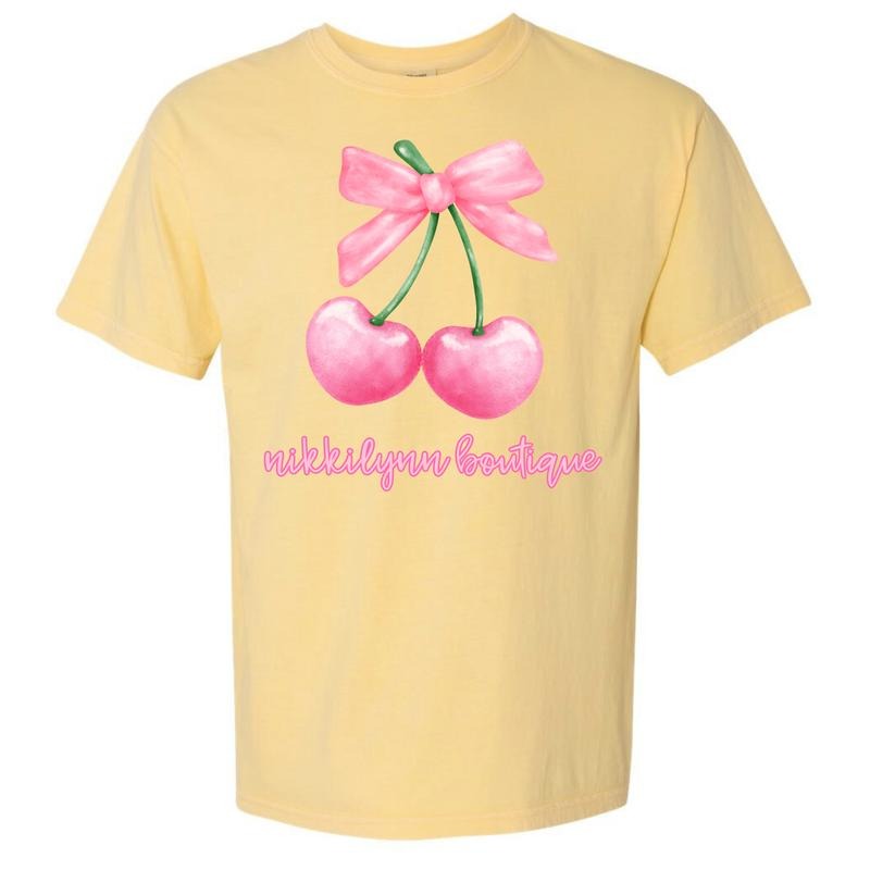 NLB Cherry Coquette Comfort Colors T-Shirts, Hoodie, Sweatshirt - T-Shirt, Sweatshirt, Hoodie