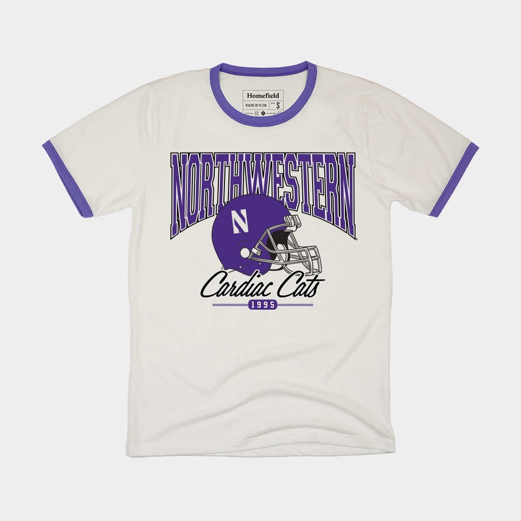 Northwestern 1995 "Cardiac Cats" Ringer Style001 T-Shirts, Hoodie, Sweatshirt - T-Shirt, Sweatshirt, Hoodie