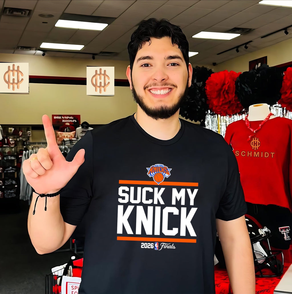 NY Knicks Champions 2026 Suck My Knick Shirt Unisex T-shirt, Sweatshirt, Hoodie, Long Sleeve Tee - T-Shirt, Sweatshirt, Hoodie