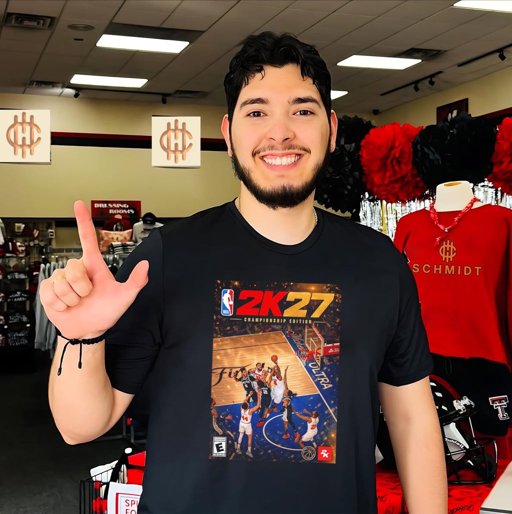 NY Knicks NBA Finals 2K27 Championship Edition highlight moment shirt Unisex T-shirt, Sweatshirt, Hoodie, Long Sleeve Tee - T-Shirt, Sweatshirt, Hoodie