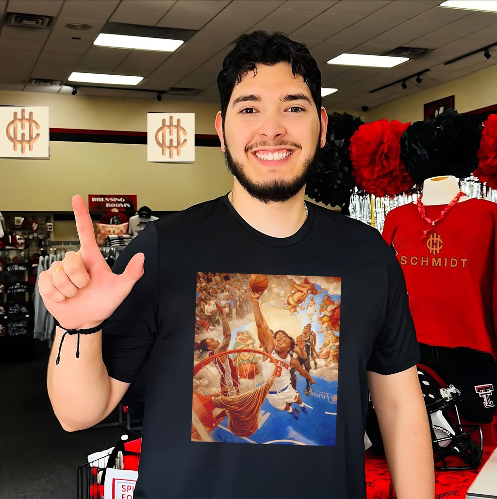 NY Knicks vs San Antonio Spurs OG Win Kenobi illustration shirt Unisex T-shirt, Sweatshirt, Hoodie, Long Sleeve Tee - T-Shirt, Sweatshirt, Hoodie