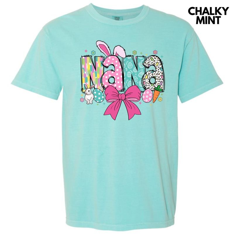 Nana Easter Coquette Comfort Colors T-Shirts, Hoodie, Sweatshirt - T-Shirt, Sweatshirt, Hoodie
