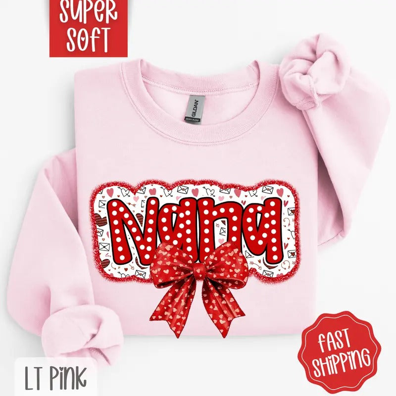 Nana Valentine Cute T-Shirts, Hoodie, Sweatshirt - T-Shirt, Sweatshirt, Hoodie