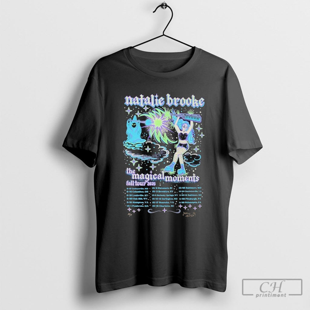 Natalie Brooke The Magical Moments Fall Tour 2025 Shirt Sweater Unisex T-shirt, Sweatshirt, Hoodie, Long Sleeve Tee - T-Shirt, Sweatshirt, Hoodie