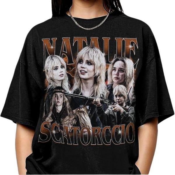 Natalie Scatorccio Yellowjackets White Lotus Vintage 90s Bootleg Shirt T-Shirts, Hoodie, Sweatshirt - T-Shirt, Sweatshirt, Hoodie