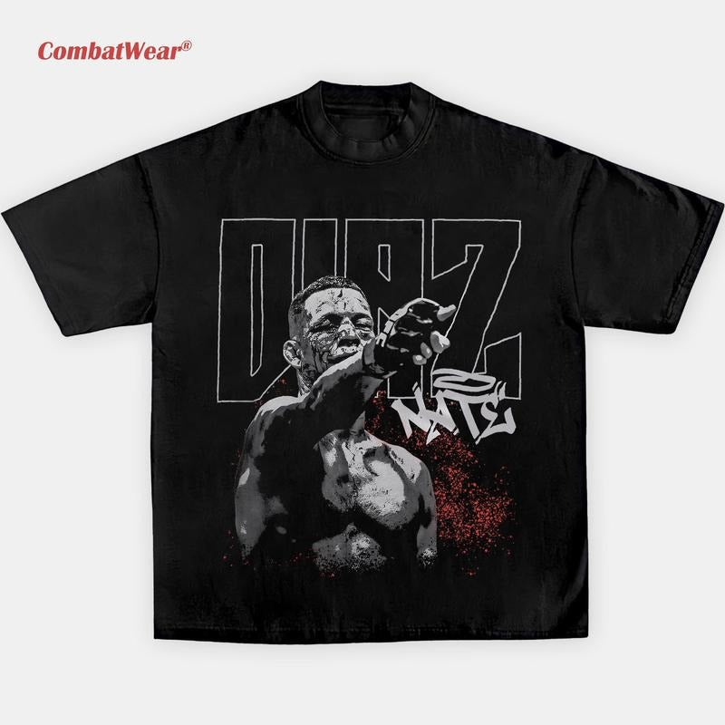 Nate Diaz Shirt Vintage UFC 90s MMA Boxing UFC MMA Shirt Gym Fighters Sports T-Shirts, Hoodie, Sweatshirt - T-Shirt, Sweatshirt, Hoodie