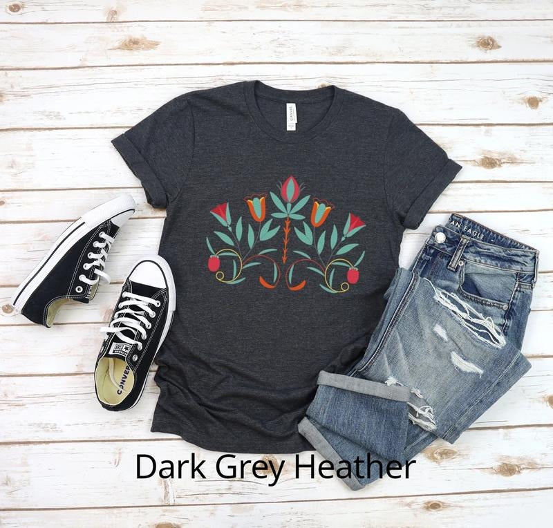 Native American Inspired Floral Native American Flowers Shirt T-Shirts, Hoodie, Sweatshirt - T-Shirt, Sweatshirt, Hoodie