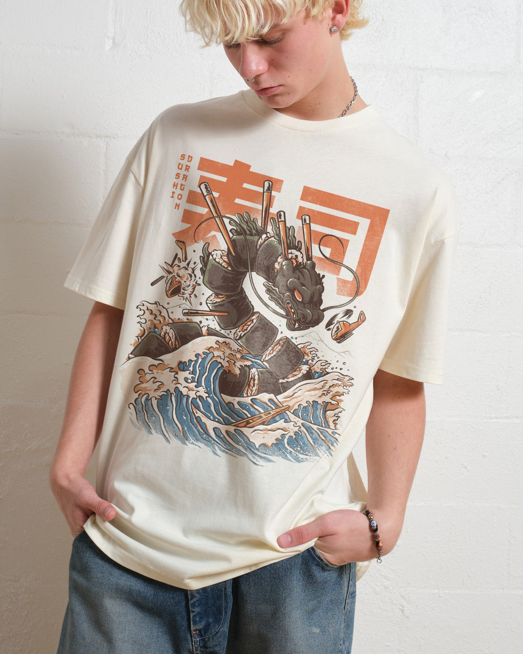 Sushi Dragon T-Shirt Unisex T-shirt, Sweatshirt, Hoodie, Long Sleeve Tee - T-Shirt, Sweatshirt, Hoodie