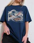 The Great Sushi Wave T-Shirt Unisex T-shirt, Sweatshirt, Hoodie, Long Sleeve Tee - T-Shirt, Sweatshirt, Hoodie