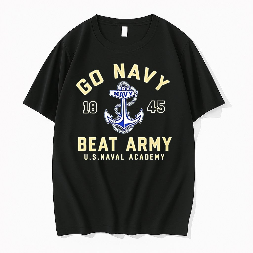 Navy Midshipmen Go Navy Beat Army 1845 Tshirts Sweater Hoodie Jpg Unisex T-shirt, Sweatshirt, Hoodie, Long Sleeve Tee - T-Shirt, Sweatshirt, Hoodie