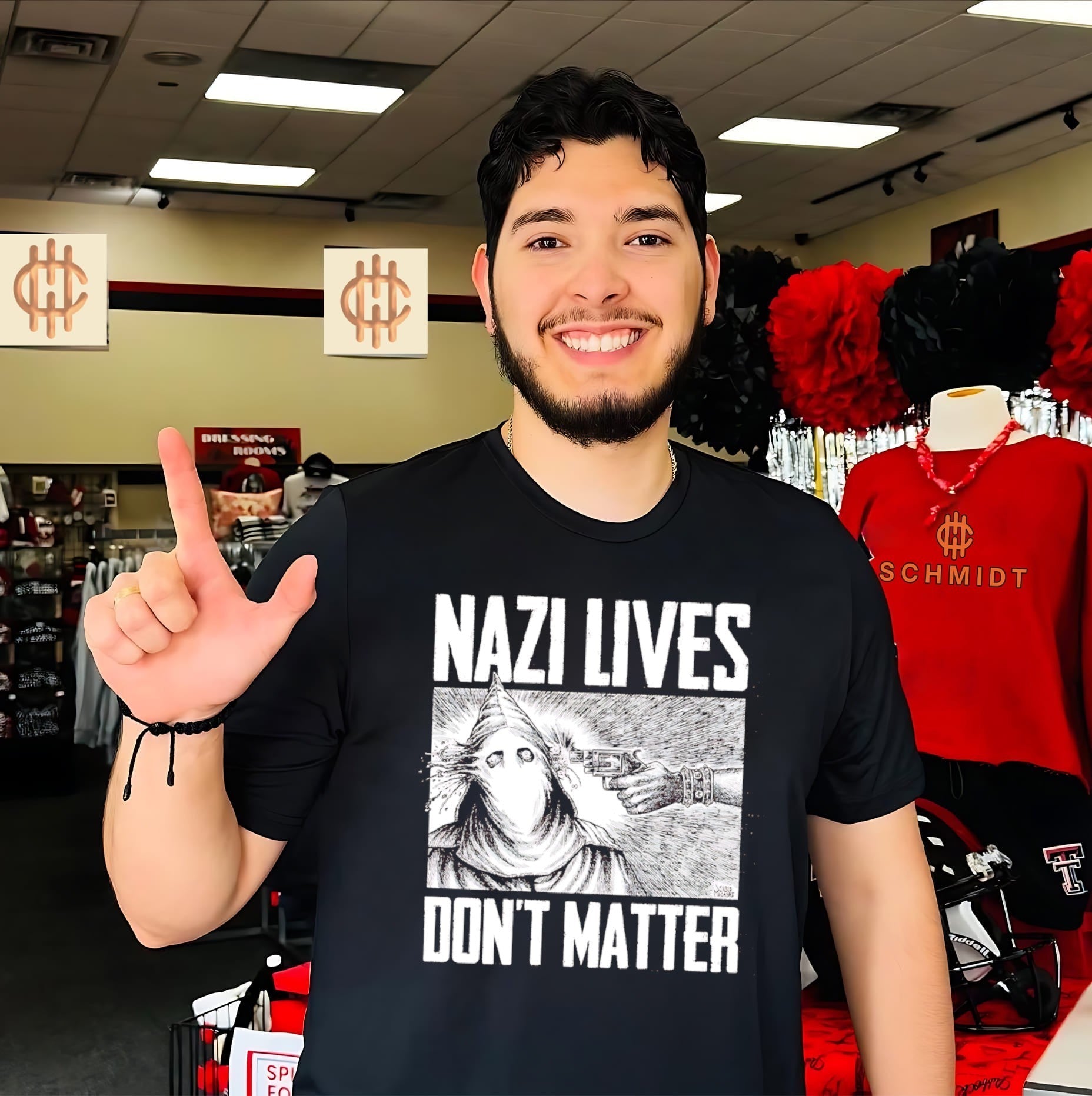 Nazi Lives Dont Matter gun shirt Unisex T-shirt, Sweatshirt, Hoodie, Long Sleeve Tee - T-Shirt, Sweatshirt, Hoodie