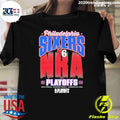 Nba Official 2026 Playoffs Philadelphia 76ers Fade Shirt Unisex T-shirt, Sweatshirt, Hoodie, Long Sleeve Tee - T-Shirt, Sweatshirt, Hoodie