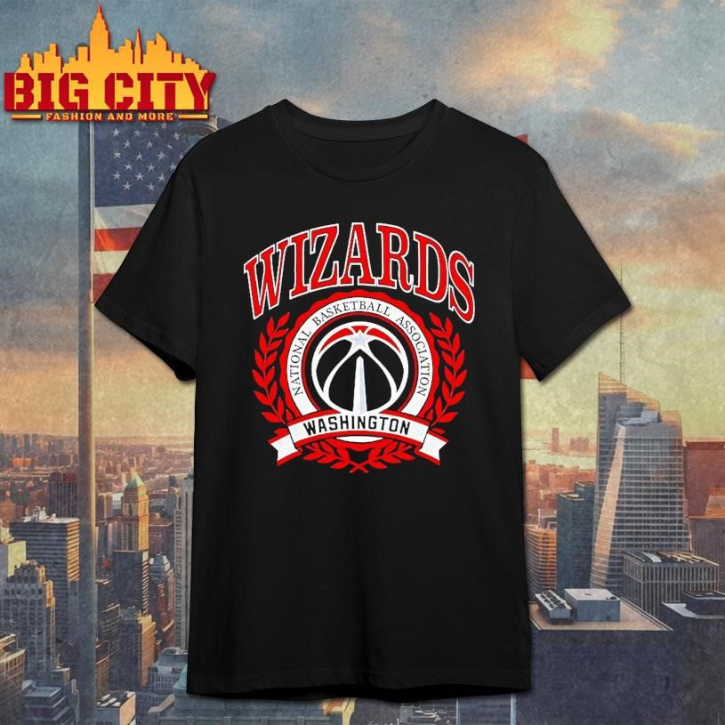 Nba Washington Wizards Crest 2025 Shirt Unisex T-shirt, Sweatshirt, Hoodie, Long Sleeve Tee - T-Shirt, Sweatshirt, Hoodie