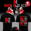 Nebraska Cornhuskers Back In Black 2025 Two Sided Shirt Unisex T-shirt, Sweatshirt, Hoodie, Long Sleeve Tee - T-Shirt, Sweatshirt, Hoodie
