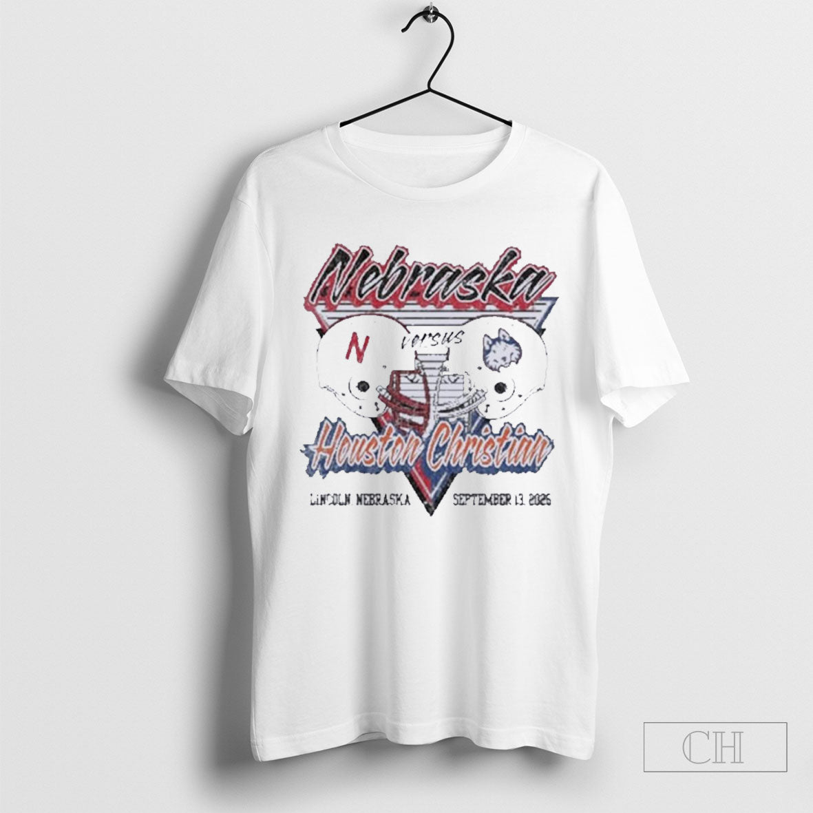 Nebraska Vs Houston Christian Gameday September 13 2025 Unisex T-shirt, Sweatshirt, Hoodie, Long Sleeve Tee - T-Shirt, Sweatshirt, Hoodie