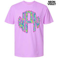 Neon Exotic Monogram Comfort Colors 'NLB' T-Shirts, Hoodie, Sweatshirt - T-Shirt, Sweatshirt, Hoodie