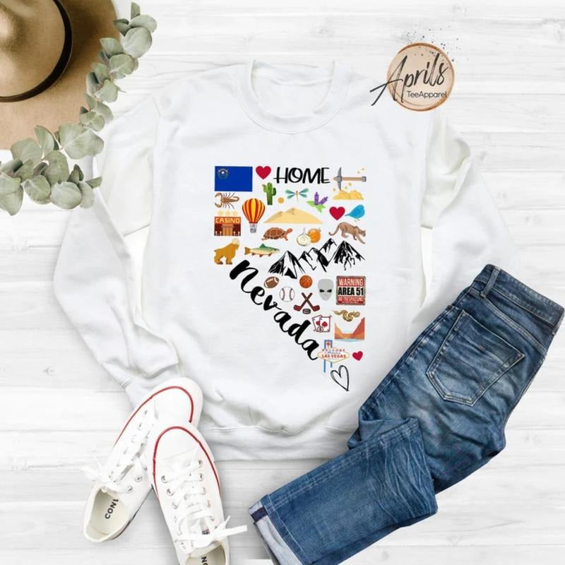 Nevada Nevada State Shirt Classic T-Shirts, Hoodie, Sweatshirt - T-Shirt, Sweatshirt, Hoodie